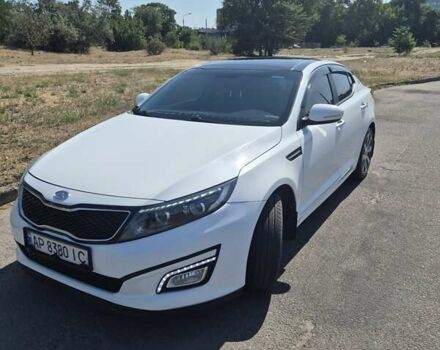 Белый Киа Оптима, объемом двигателя 2 л и пробегом 85 тыс. км за 12500 $, фото 1 на Automoto.ua