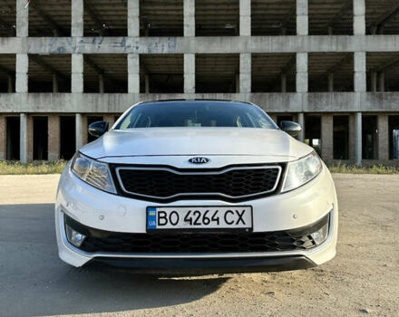 Білий Кіа Оптіма, об'ємом двигуна 2.36 л та пробігом 149 тис. км за 10600 $, фото 1 на Automoto.ua