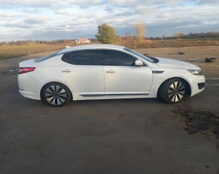 Белый Киа Оптима, объемом двигателя 2.4 л и пробегом 185 тыс. км за 9000 $, фото 5 на Automoto.ua