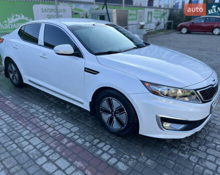 Белый Киа Оптима, объемом двигателя 2.4 л и пробегом 252 тыс. км за 9000 $, фото 1 на Automoto.ua