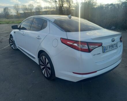 Белый Киа Оптима, объемом двигателя 2.4 л и пробегом 185 тыс. км за 9000 $, фото 7 на Automoto.ua