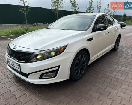 Кіа Оптіма 2013 у Києві на Automoto.ua Білий Кіа Оптіма, об'ємом двигуна 2.4 л та пробігом 185 тис. км за 9333 $, фото 2 на Automoto.ua
