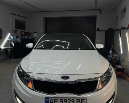Белый Киа Оптима, объемом двигателя 2 л и пробегом 260 тыс. км за 8500 $, фото 8 на Automoto.ua