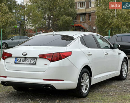 Белый Киа Оптима, объемом двигателя 2.4 л и пробегом 166 тыс. км за 8199 $, фото 5 на Automoto.ua