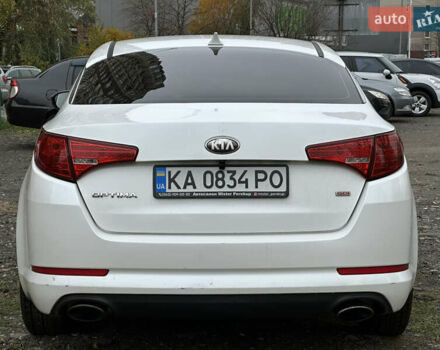 Белый Киа Оптима, объемом двигателя 2.4 л и пробегом 166 тыс. км за 8199 $, фото 4 на Automoto.ua