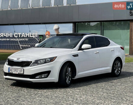 Белый Киа Оптима, объемом двигателя 2.4 л и пробегом 123 тыс. км за 11700 $, фото 8 на Automoto.ua