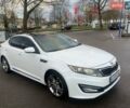 Белый Киа Оптима, объемом двигателя 2 л и пробегом 185 тыс. км за 9000 $, фото 1 на Automoto.ua