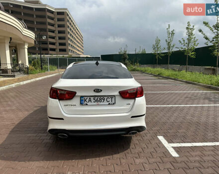 Білий Кіа Оптіма, об'ємом двигуна 2.4 л та пробігом 190 тис. км за 9300 $, фото 12 на Automoto.ua