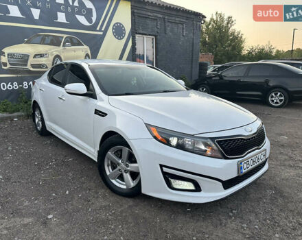 Белый Киа Оптима, объемом двигателя 2.4 л и пробегом 125 тыс. км за 8600 $, фото 3 на Automoto.ua