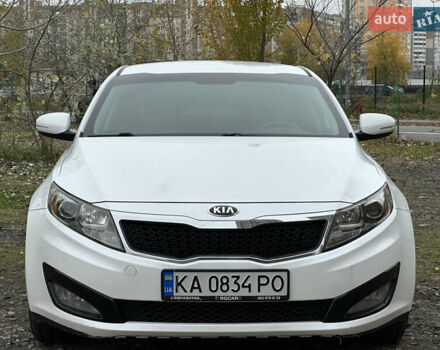 Белый Киа Оптима, объемом двигателя 2.4 л и пробегом 166 тыс. км за 8199 $, фото 1 на Automoto.ua