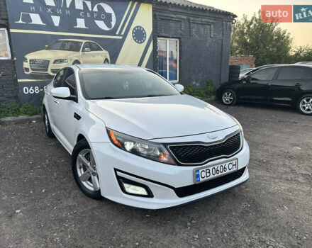 Белый Киа Оптима, объемом двигателя 2.4 л и пробегом 125 тыс. км за 8600 $, фото 1 на Automoto.ua