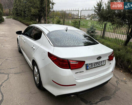 Белый Киа Оптима, объемом двигателя 2.4 л и пробегом 120 тыс. км за 8200 $, фото 6 на Automoto.ua