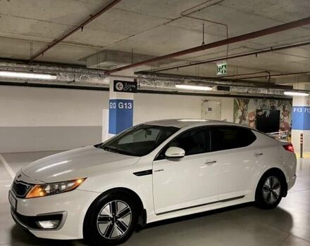 Белый Киа Оптима, объемом двигателя 2.4 л и пробегом 240 тыс. км за 9000 $, фото 1 на Automoto.ua