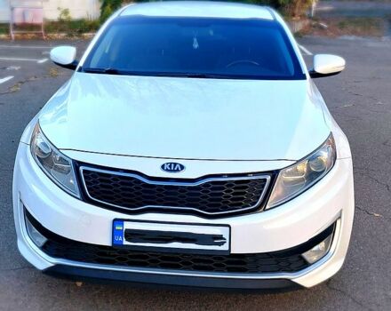 Белый Киа Оптима, объемом двигателя 2.4 л и пробегом 262 тыс. км за 11500 $, фото 4 на Automoto.ua
