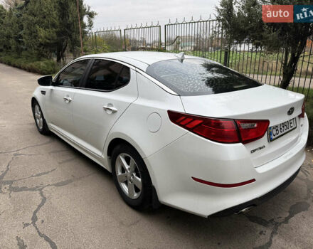 Белый Киа Оптима, объемом двигателя 2.4 л и пробегом 120 тыс. км за 8200 $, фото 7 на Automoto.ua