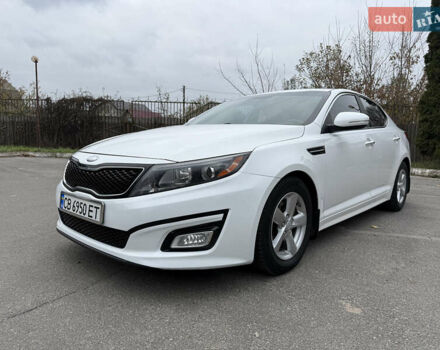 Белый Киа Оптима, объемом двигателя 2.4 л и пробегом 120 тыс. км за 8200 $, фото 12 на Automoto.ua