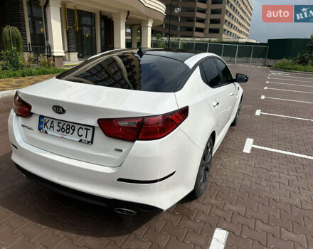 Кіа Оптіма 2013 у Києві на Automoto.ua Білий Кіа Оптіма, об'ємом двигуна 2.4 л та пробігом 185 тис. км за 9333 $, фото 9 на Automoto.ua