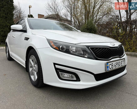 Белый Киа Оптима, объемом двигателя 2.4 л и пробегом 120 тыс. км за 8200 $, фото 13 на Automoto.ua