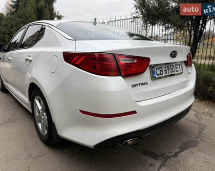 Белый Киа Оптима, объемом двигателя 2.4 л и пробегом 120 тыс. км за 8200 $, фото 8 на Automoto.ua