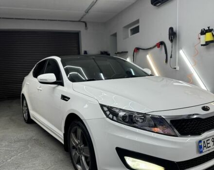 Белый Киа Оптима, объемом двигателя 2 л и пробегом 260 тыс. км за 8500 $, фото 6 на Automoto.ua