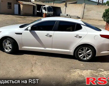 Белый Киа Оптима, объемом двигателя 2.4 л и пробегом 197 тыс. км за 9000 $, фото 1 на Automoto.ua
