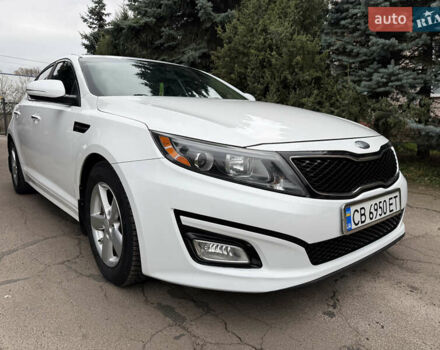 Белый Киа Оптима, объемом двигателя 2.4 л и пробегом 120 тыс. км за 8200 $, фото 1 на Automoto.ua