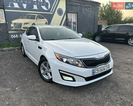 Белый Киа Оптима, объемом двигателя 2.4 л и пробегом 125 тыс. км за 8600 $, фото 2 на Automoto.ua