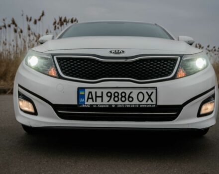 Белый Киа Оптима, объемом двигателя 2 л и пробегом 213 тыс. км за 8300 $, фото 10 на Automoto.ua