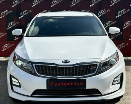 Кіа Оптіма 2014 у Сумах на Automoto.ua Білий Кіа Оптіма, об'ємом двигуна 2.36 л та пробігом 179 тис. км за 10500 $, фото 1 на Automoto.ua