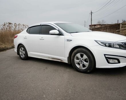 Белый Киа Оптима, объемом двигателя 2 л и пробегом 213 тыс. км за 8300 $, фото 6 на Automoto.ua
