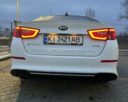 Білий Кіа Оптіма, об'ємом двигуна 2 л та пробігом 194 тис. км за 12900 $, фото 3 на Automoto.ua