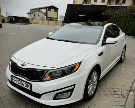 Білий Кіа Оптіма, об'ємом двигуна 2.4 л та пробігом 167 тис. км за 11800 $, фото 1 на Automoto.ua