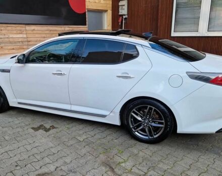 Белый Киа Оптима, объемом двигателя 2 л и пробегом 84 тыс. км за 1100 $, фото 1 на Automoto.ua