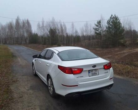 Білий Кіа Оптіма, об'ємом двигуна 2.4 л та пробігом 111 тис. км за 9000 $, фото 7 на Automoto.ua