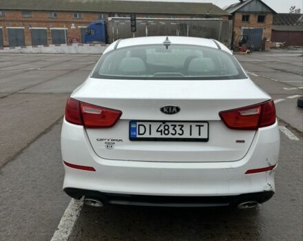 Белый Киа Оптима, объемом двигателя 2.4 л и пробегом 141 тыс. км за 10000 $, фото 4 на Automoto.ua