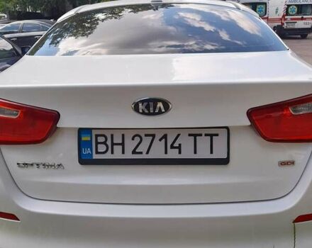 Белый Киа Оптима, объемом двигателя 2.4 л и пробегом 280 тыс. км за 10500 $, фото 10 на Automoto.ua