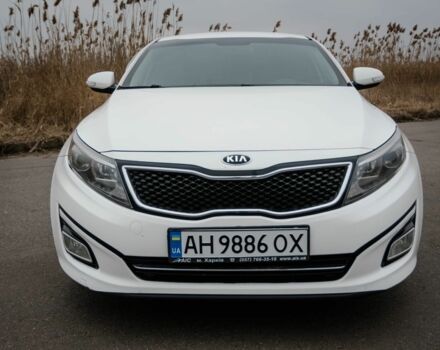 Белый Киа Оптима, объемом двигателя 2 л и пробегом 213 тыс. км за 8300 $, фото 1 на Automoto.ua