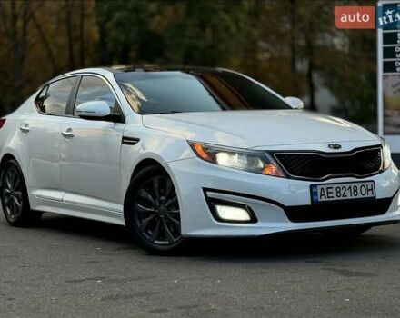 Белый Киа Оптима, объемом двигателя 2.4 л и пробегом 240 тыс. км за 9000 $, фото 6 на Automoto.ua