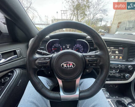 Білий Кіа Оптіма, об'ємом двигуна 2 л та пробігом 173 тис. км за 12800 $, фото 9 на Automoto.ua