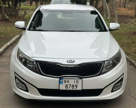 Білий Кіа Оптіма, об'ємом двигуна 2.36 л та пробігом 121 тис. км за 8950 $, фото 1 на Automoto.ua