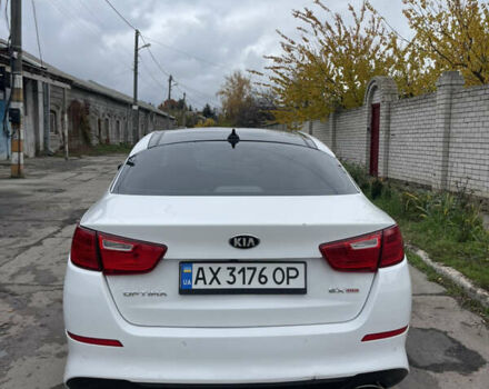 Белый Киа Оптима, объемом двигателя 2.36 л и пробегом 220 тыс. км за 8500 $, фото 3 на Automoto.ua