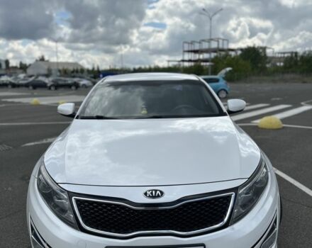 Білий Кіа Оптіма, об'ємом двигуна 2 л та пробігом 133 тис. км за 12000 $, фото 8 на Automoto.ua
