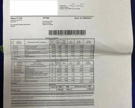 Белый Киа Оптима, объемом двигателя 2.4 л и пробегом 120 тыс. км за 9500 $, фото 17 на Automoto.ua