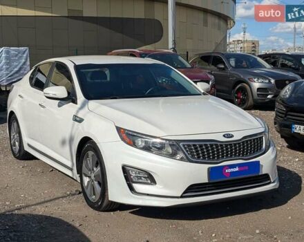 Белый Киа Оптима, объемом двигателя 2.4 л и пробегом 160 тыс. км за 12000 $, фото 2 на Automoto.ua