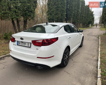 Білий Кіа Оптіма, об'ємом двигуна 2.36 л та пробігом 121 тис. км за 8950 $, фото 5 на Automoto.ua