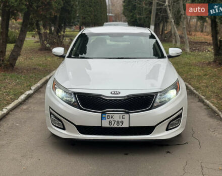 Білий Кіа Оптіма, об'ємом двигуна 2.36 л та пробігом 121 тис. км за 8950 $, фото 2 на Automoto.ua
