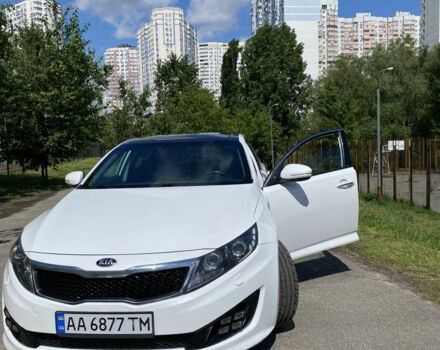 Киа Оптима 2015 в Киеве на Automoto.ua Белый Киа Оптима, объемом двигателя 2.4 л и пробегом 95 тыс. км за 10999 $, фото 2 на Automoto.ua