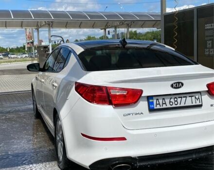 Киа Оптима 2015 в Киеве на Automoto.ua Белый Киа Оптима, объемом двигателя 2.4 л и пробегом 95 тыс. км за 10999 $, фото 1 на Automoto.ua