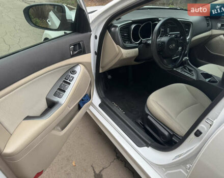 Білий Кіа Оптіма, об'ємом двигуна 2.36 л та пробігом 121 тис. км за 8950 $, фото 22 на Automoto.ua
