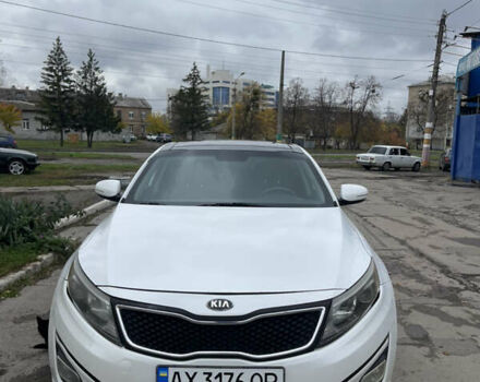 Белый Киа Оптима, объемом двигателя 2.36 л и пробегом 220 тыс. км за 8500 $, фото 1 на Automoto.ua